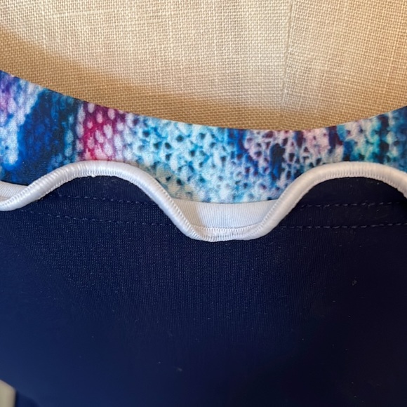 NWT navy tankini top only - Picture 2 of 8